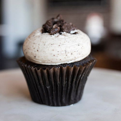 cookies and cream featured cupcake
